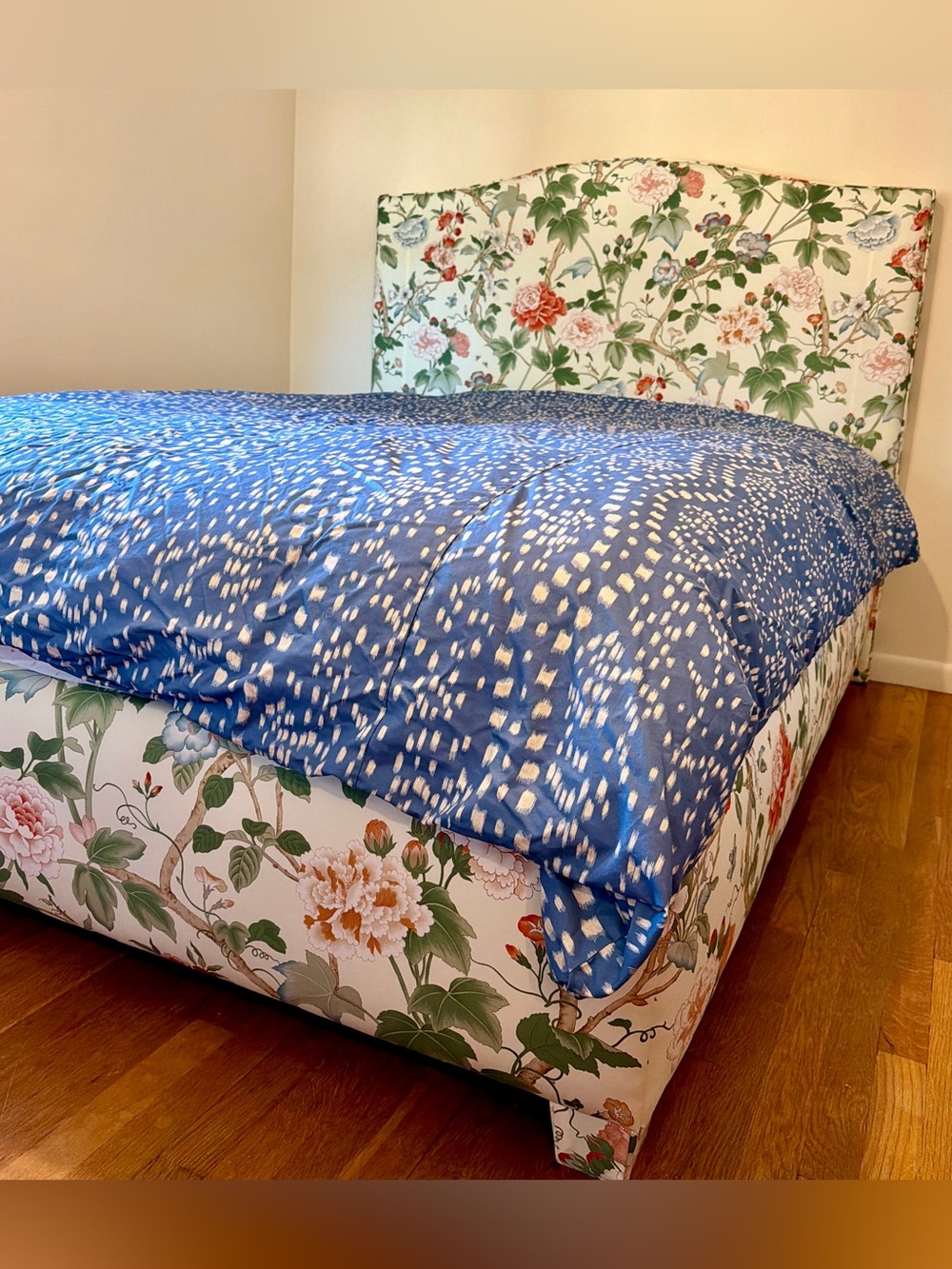 Brunschwig & Fils Les Touches Reverse Blue Duvet 10 yards fabric